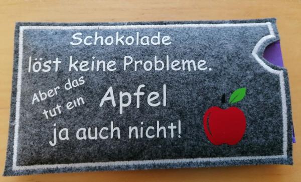 Schokohülle Apfel